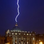 Vatican lightning