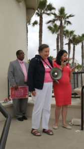 Left to right: Glen Northern, Regina Bannan, Erin Saiz Hanna