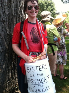 Margaret Johnson at the Vatican Embassy, May 29