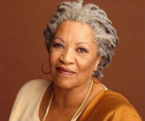 Close-up headshot of Toni Morrison.